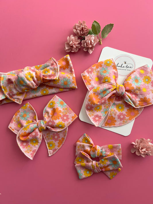 Flower Power Bows