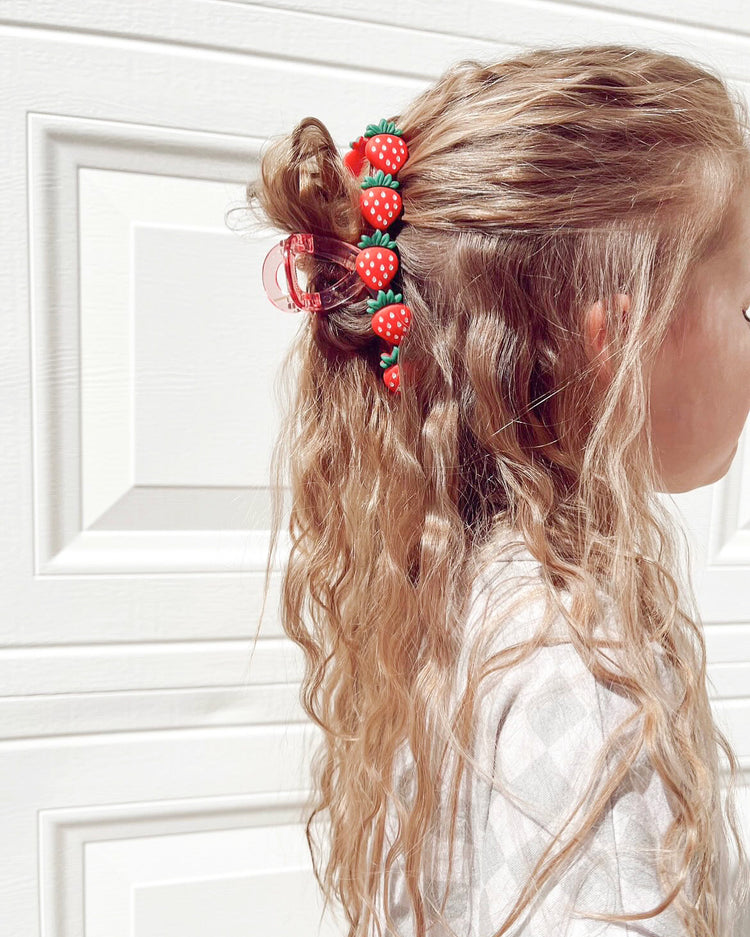 Strawberry Claw Clip