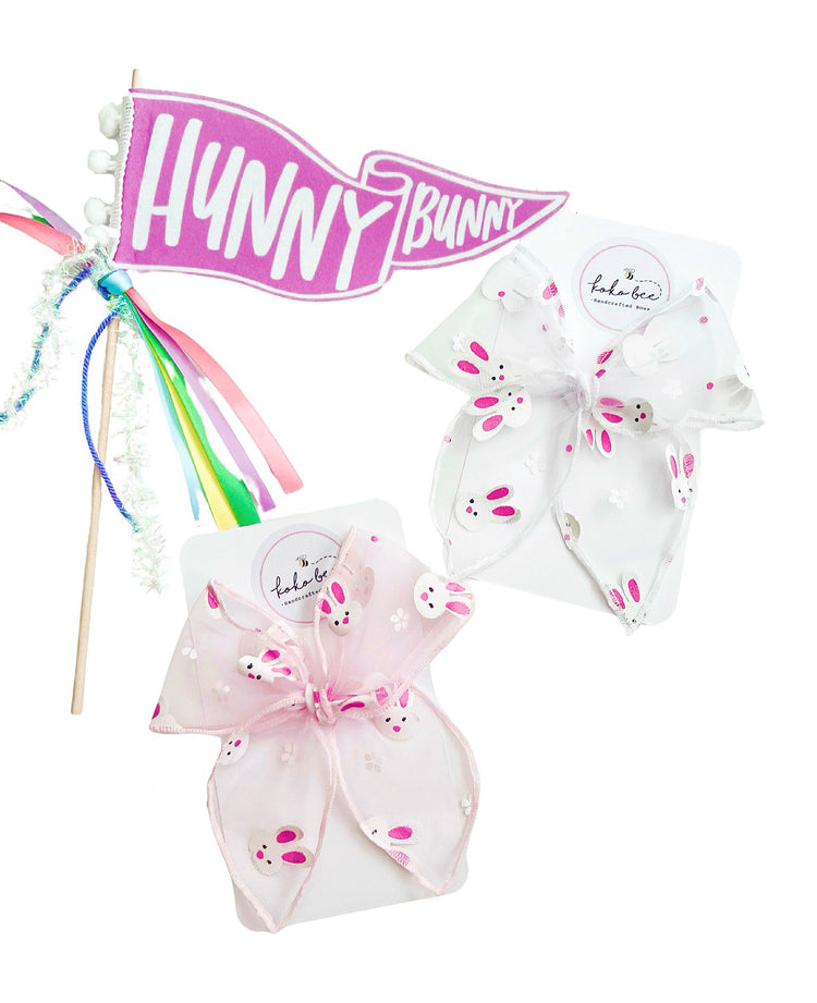 XL Bunny Tulle Bows