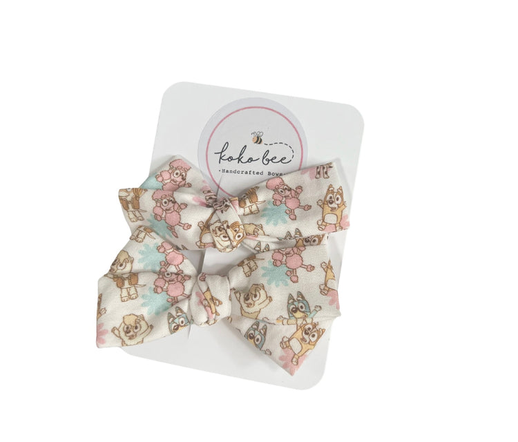 Happy Dog Friends Bows