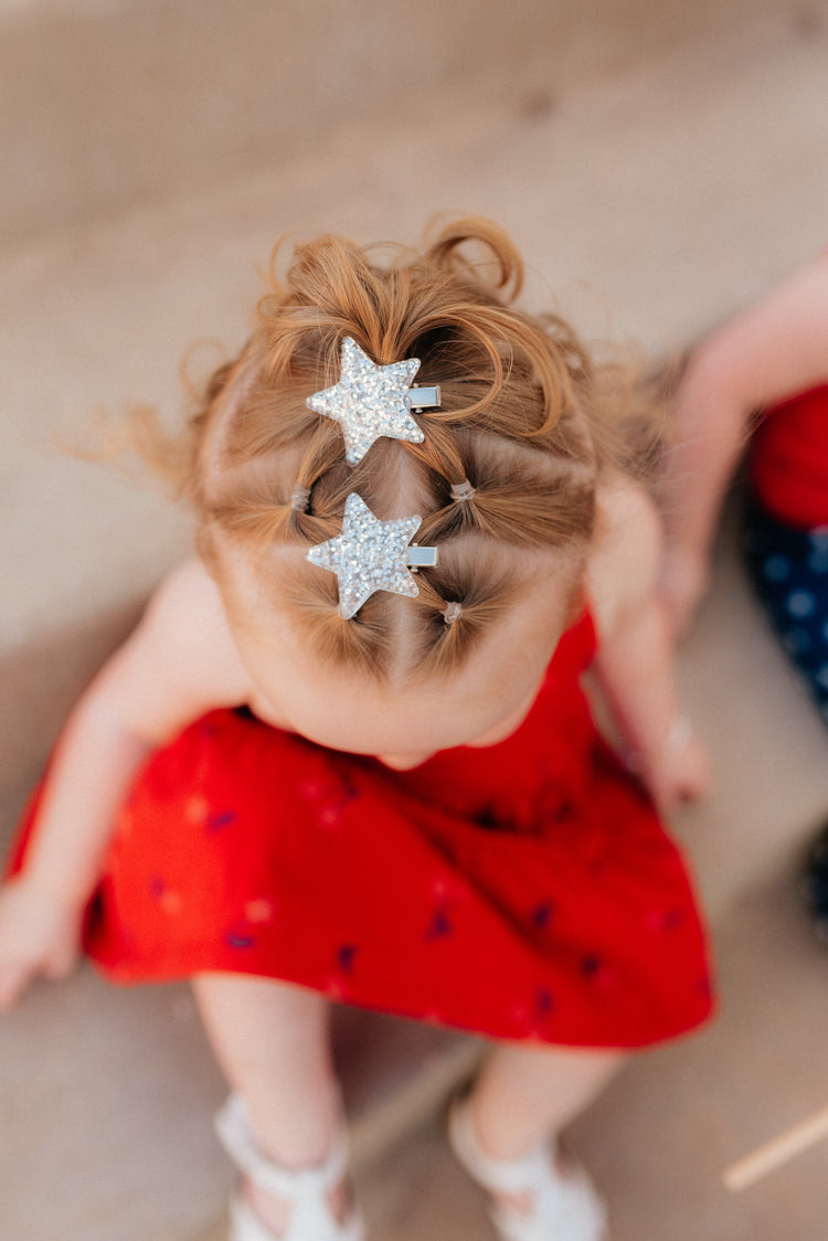 Small & Large Star Hair Clips
