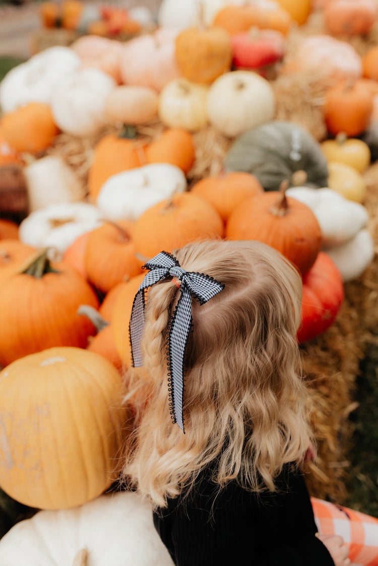 Halloween Long Ribbon Bows