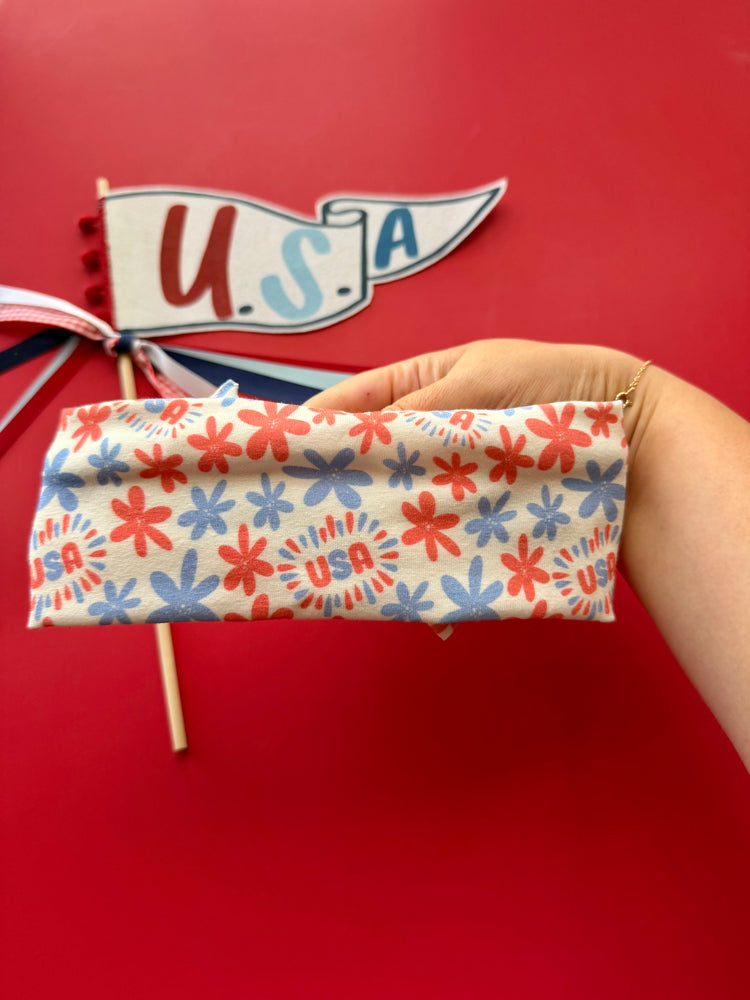Red, White & Bloom Bows