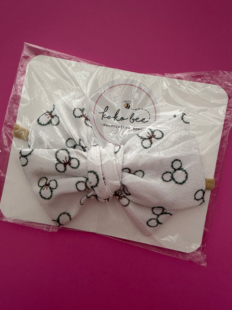 SALE - Bows on Nylon Headband