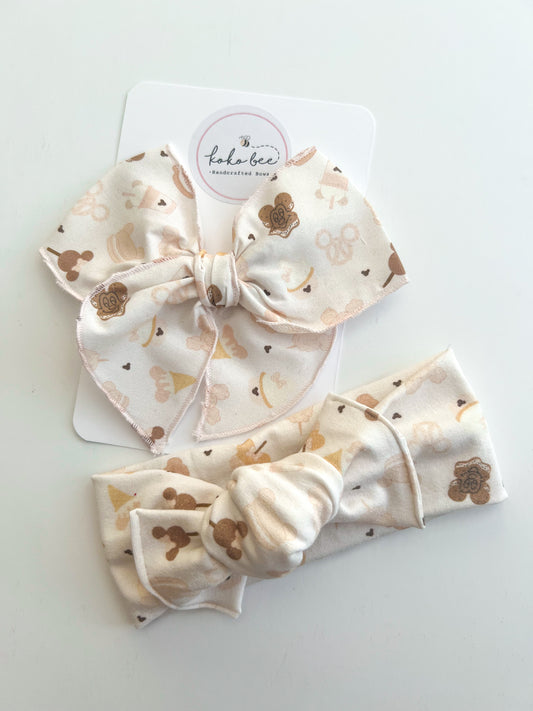 Muted Snacks Bows