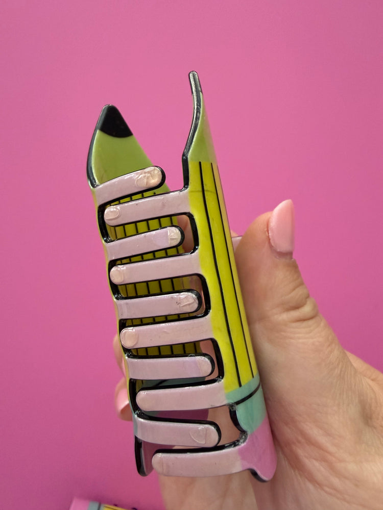 FLAWED Pencil Claw Clips