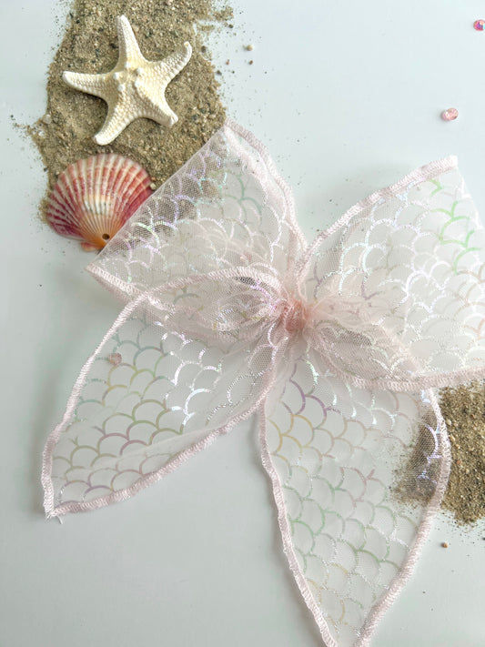Iridescent Mermaid Scales Bows