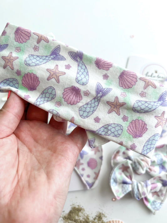 Mermaid Tails & Seashells Bows