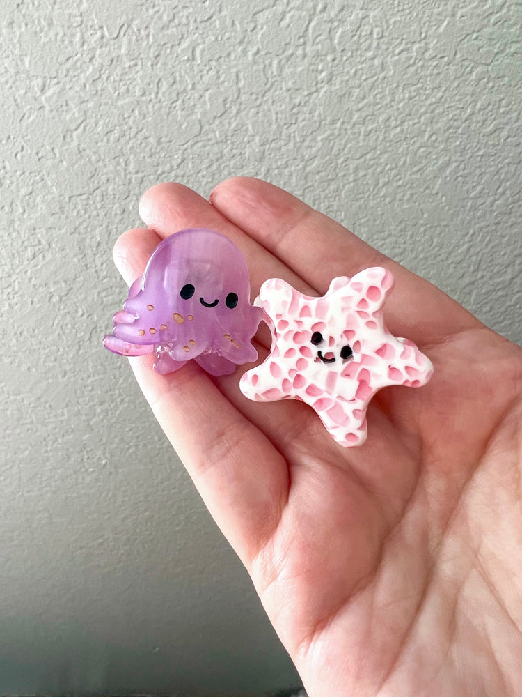 Under The Sea Mini Claw Clip Set