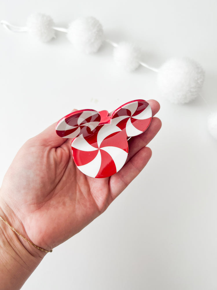 Mouse Peppermint Claw Clip