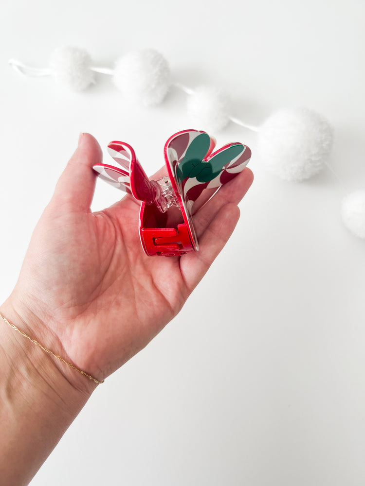 Mouse Peppermint Claw Clip