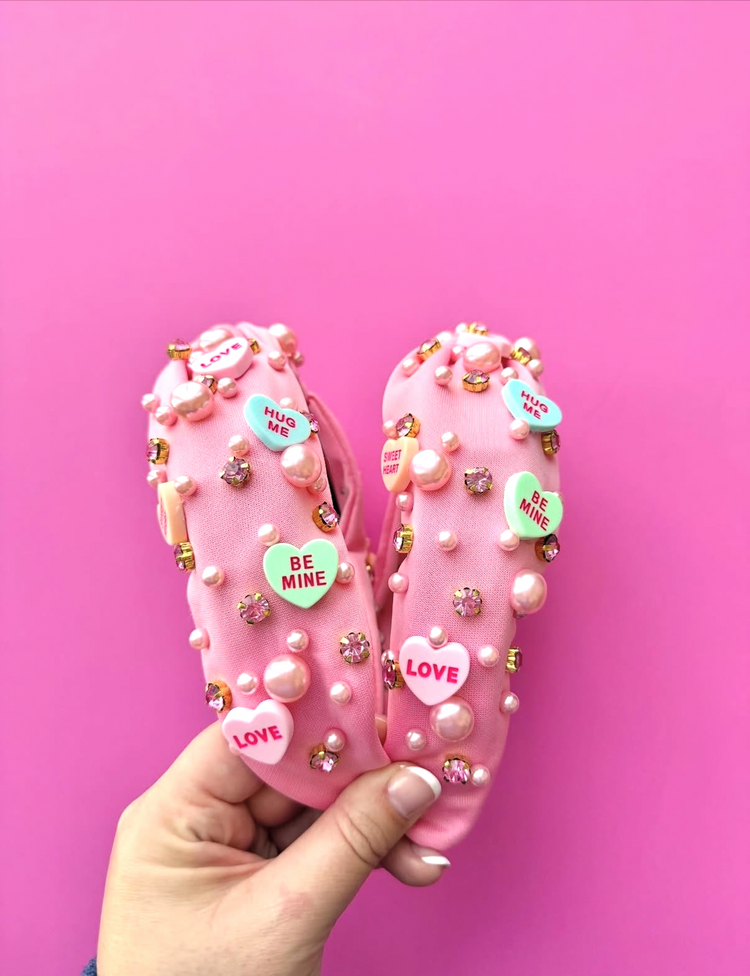 Conversation Heart Headband