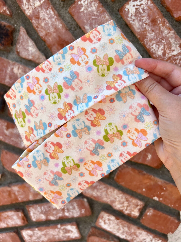 Colorful Mouse Headwraps & Piggies