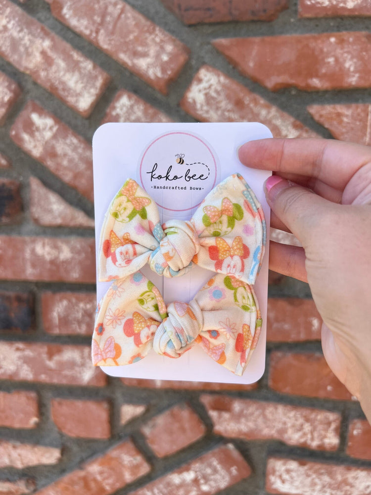 Colorful Mouse Headwraps & Piggies