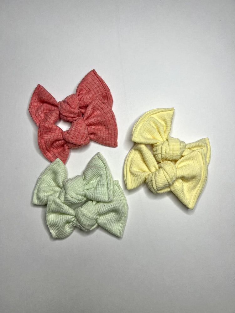 Ribbed Spring Headwraps & Piggies