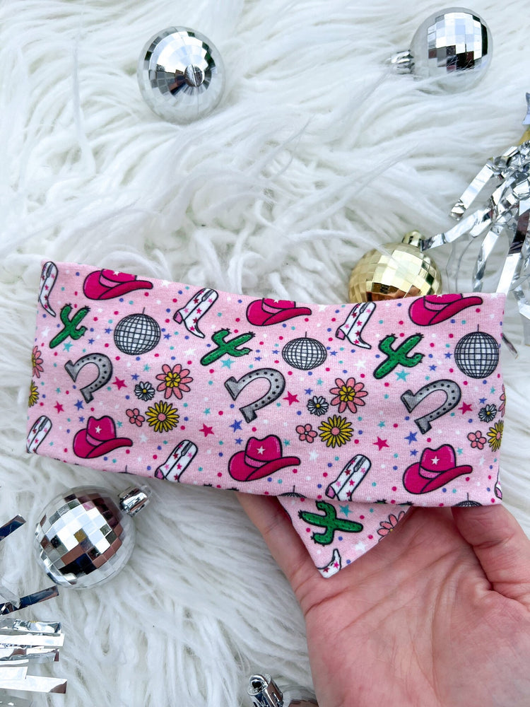 Pink Disco Cowgirl Bows