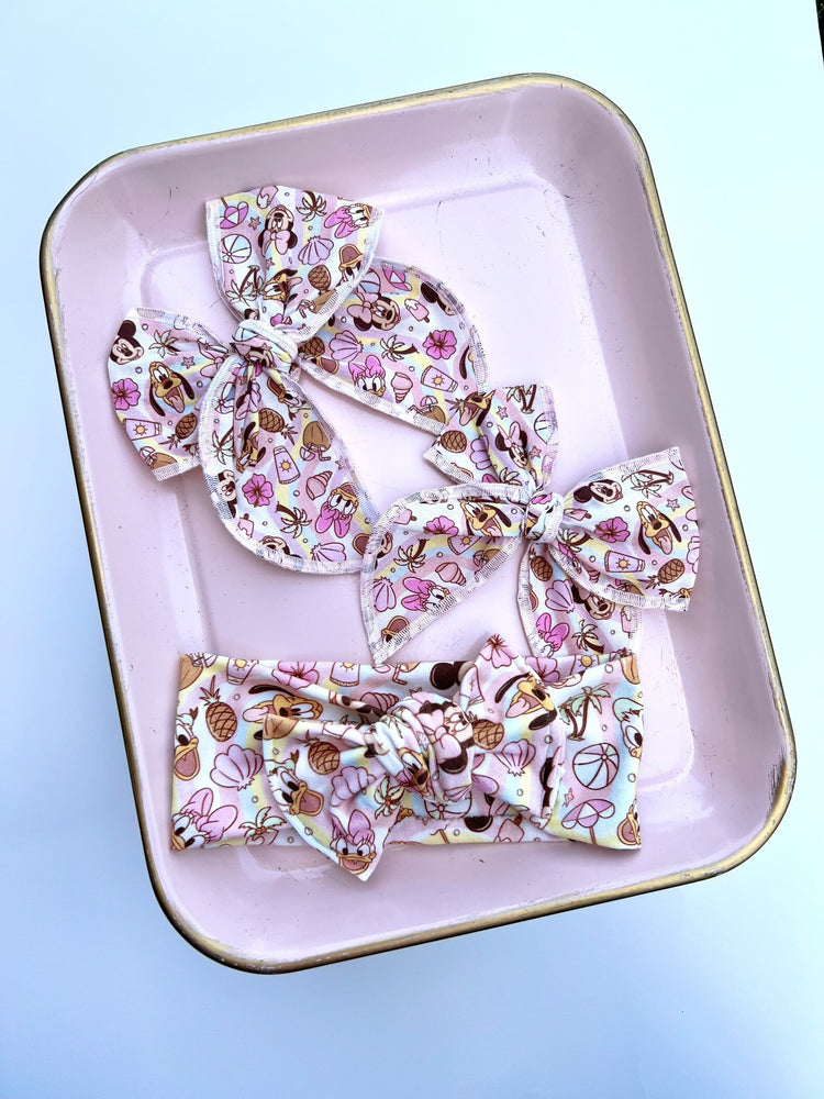 Summertime Mouse Friends Bows