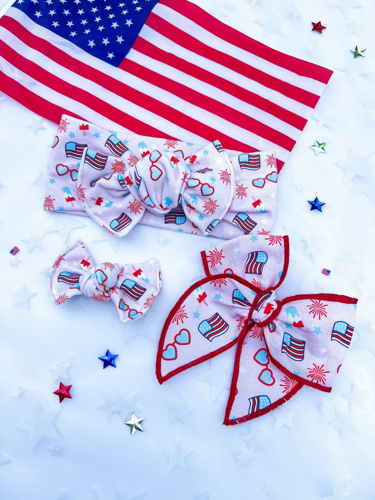 USA Bomb Pop Bows