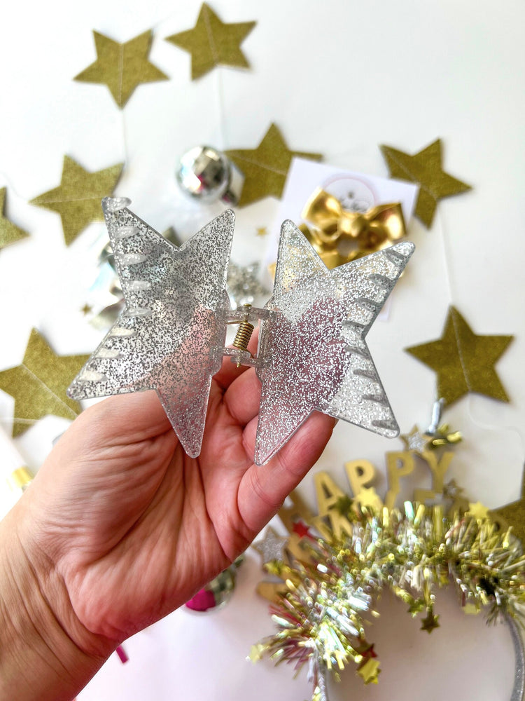 Small & Large Star Hair Clips