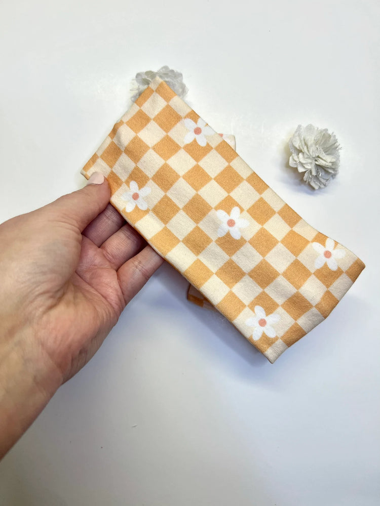 Orange Checkered Daisies