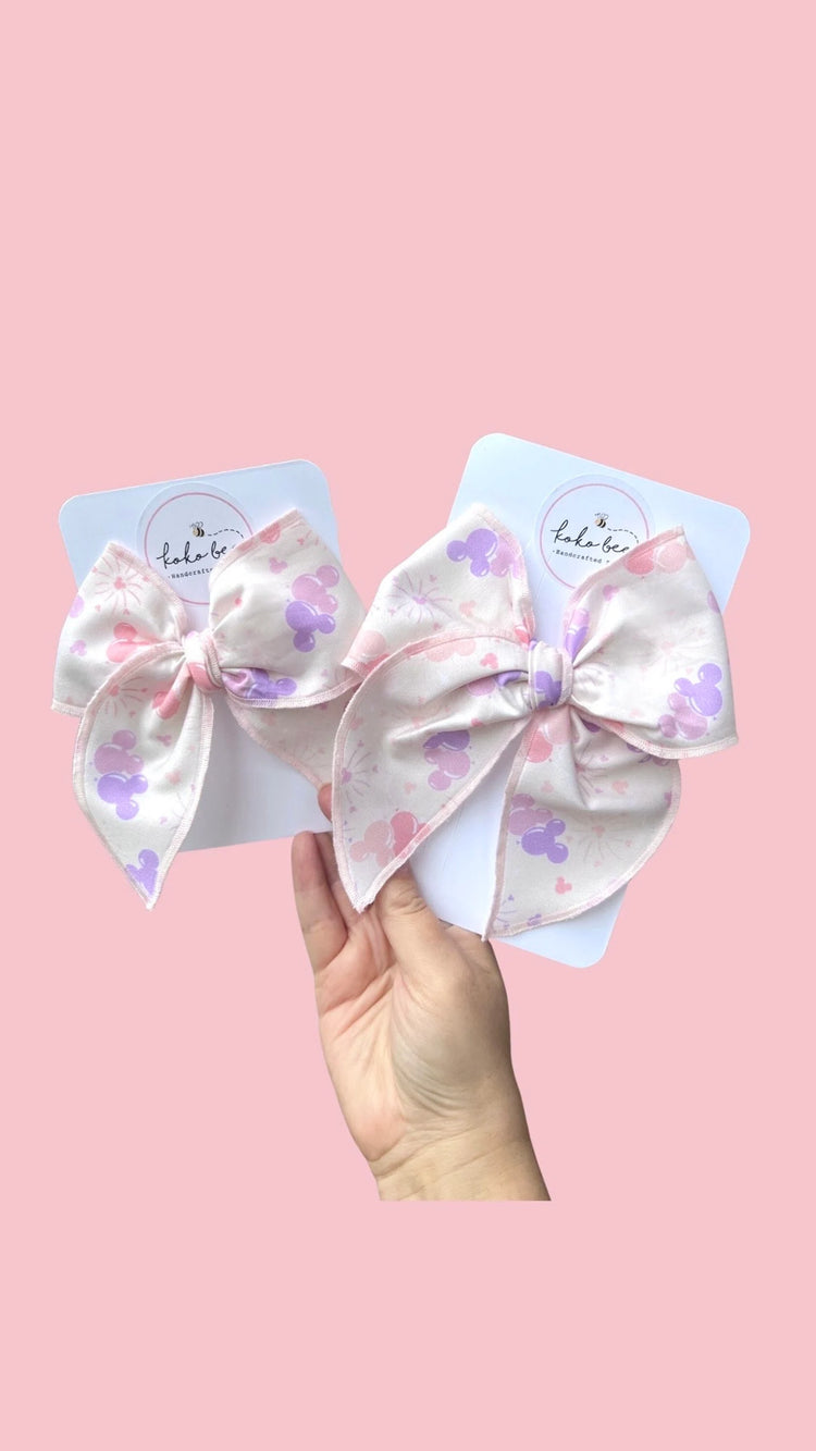 Mouse Celebration Balloons Bows