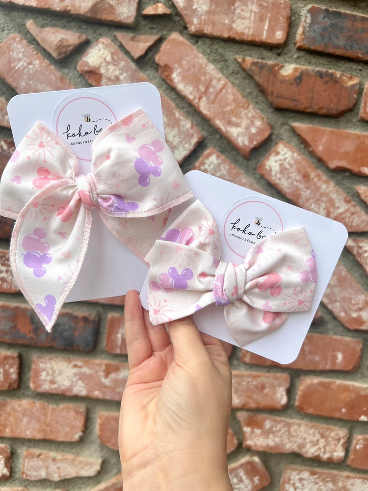 Mouse Celebration Balloons Bows