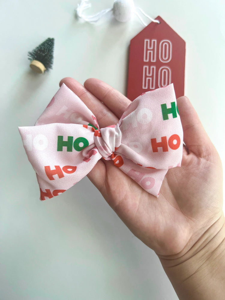 Pink HOHOHO Bows