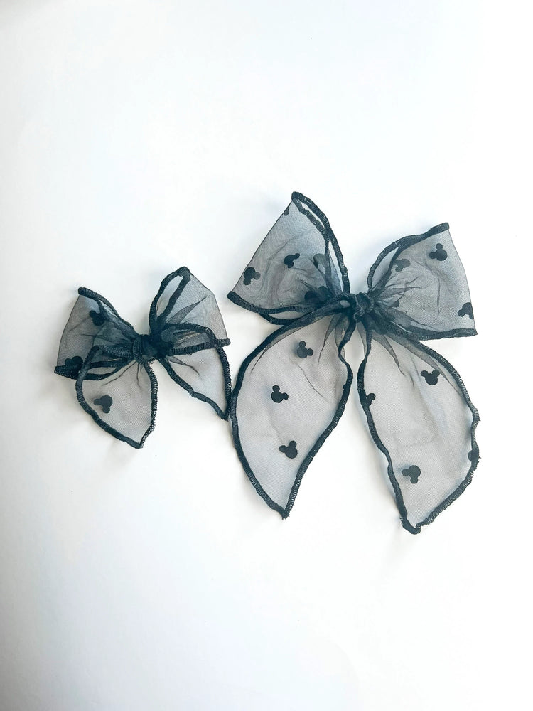 Tulle Mickey Bows