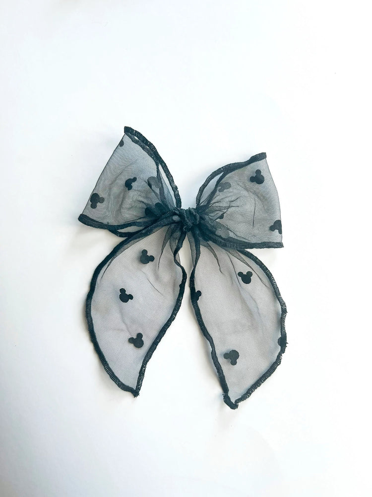 Tulle Mickey Bows