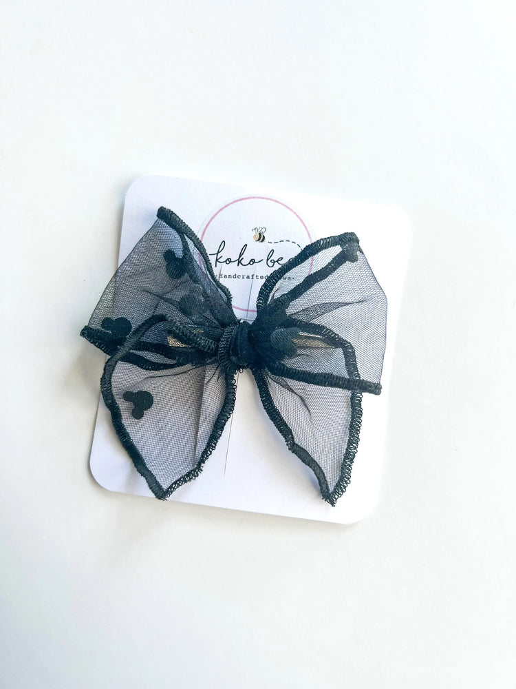 Tulle Mickey Bows