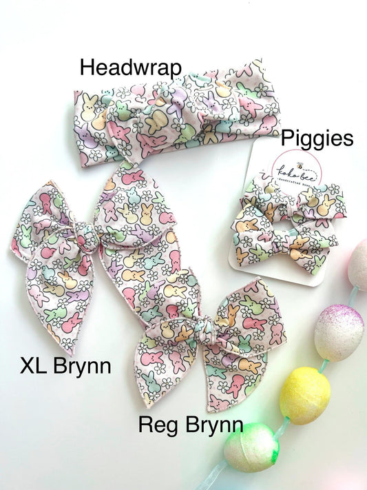 Colorful Peeps Bows