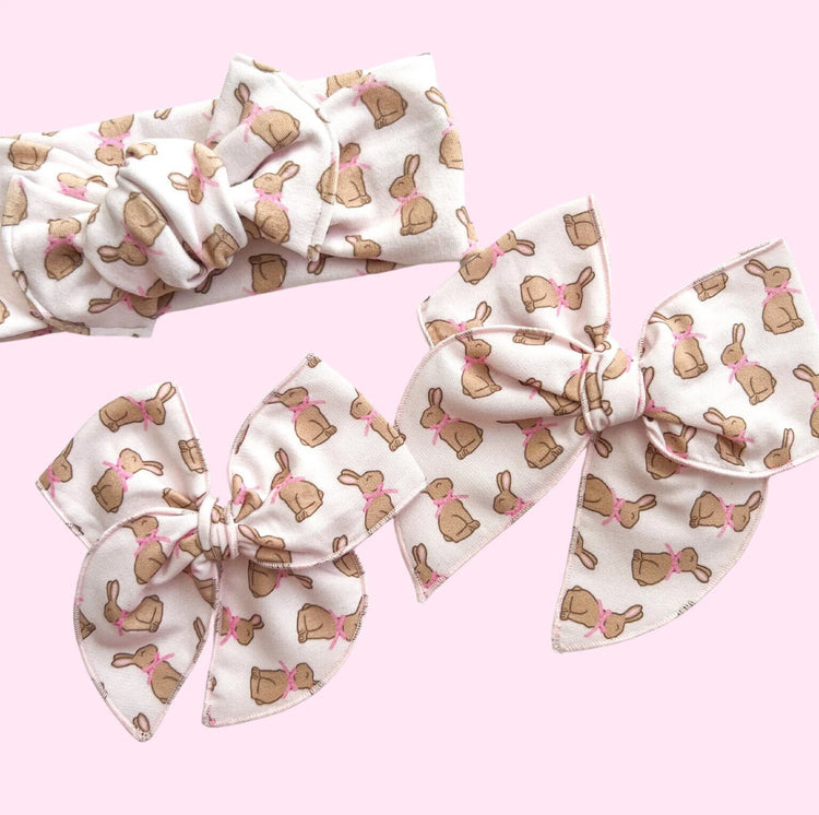 Chocolate Bunnies Bows