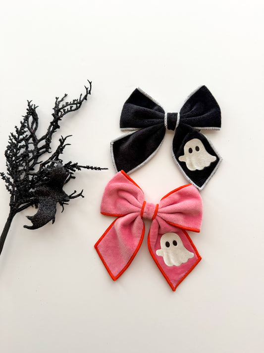 Velvet Ghost Bows