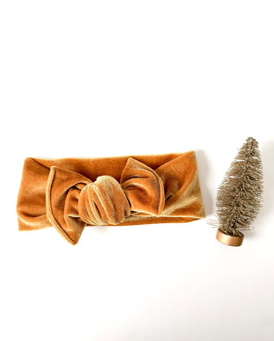 Gold Velvet Bows