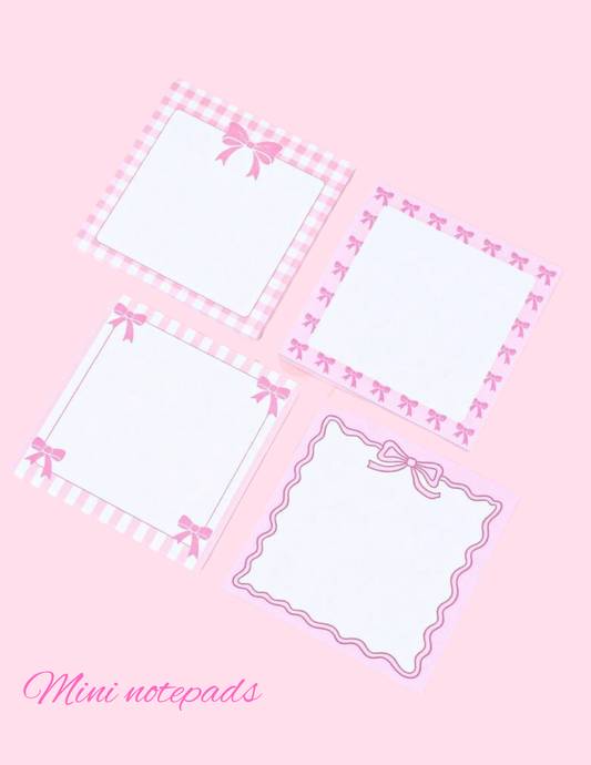 Coquette Mini Sticky Notes