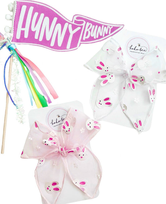 XL Bunny Tulle Bows