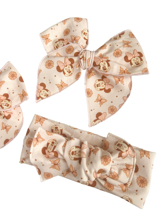 Butterfly Minnie Mouse Bows