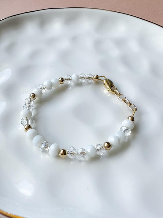 Celeste White Bracelet