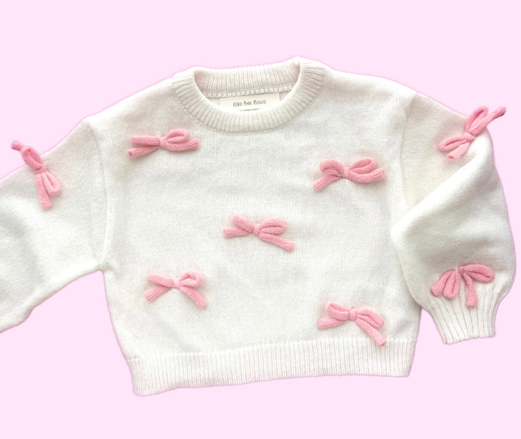 RTS Cropped Bow Sweater