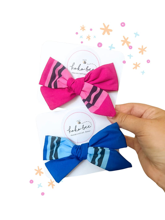 Crayon Bows