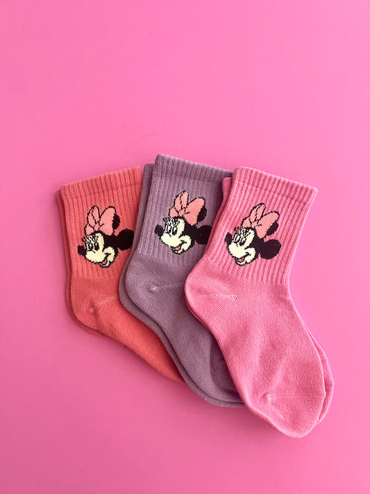 Girls Minnie Socks