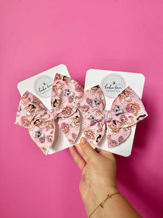 Pink Kpop Girlies Bow