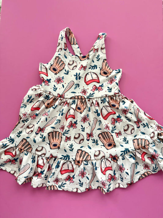 Baseball Girlie Dress