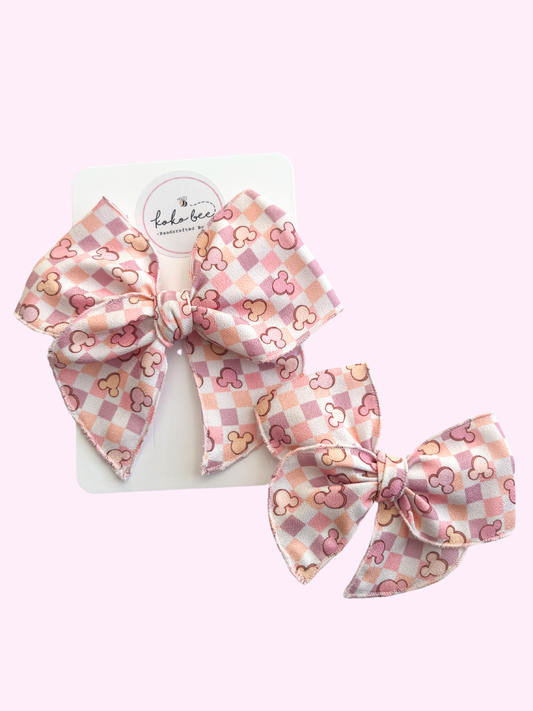 Pink & Purple Mick Check