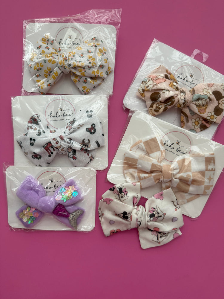 SALE - Big Bow Clips