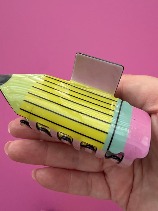 FLAWED Pencil Claw Clips