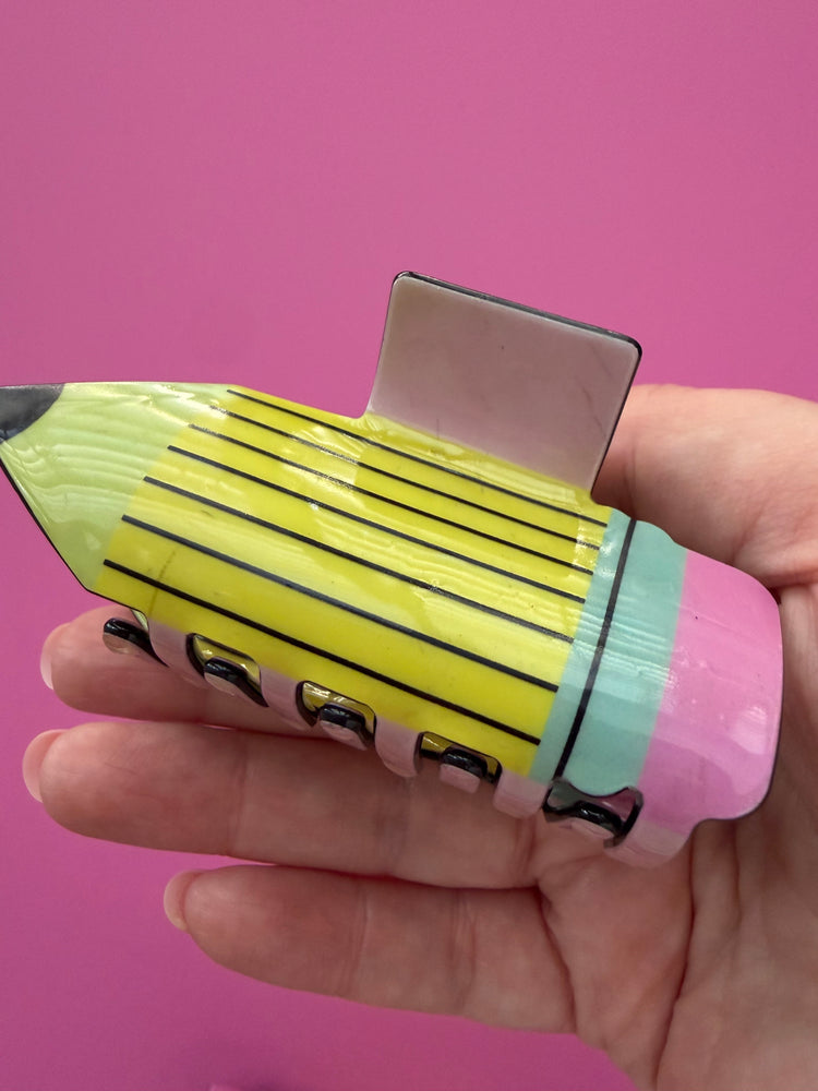 FLAWED Pencil Claw Clips