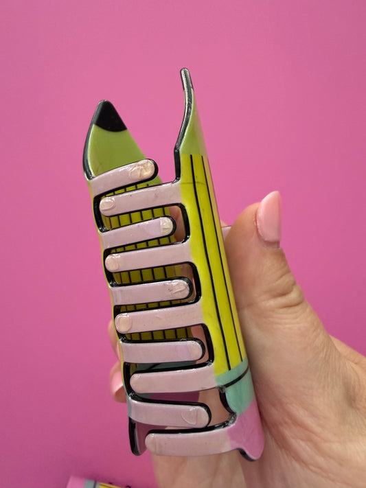 FLAWED Pencil Claw Clips