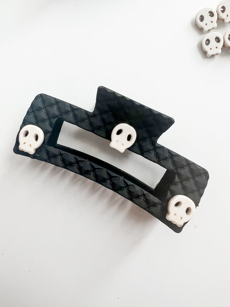 Skull Mini Clips & Large Claw Clip