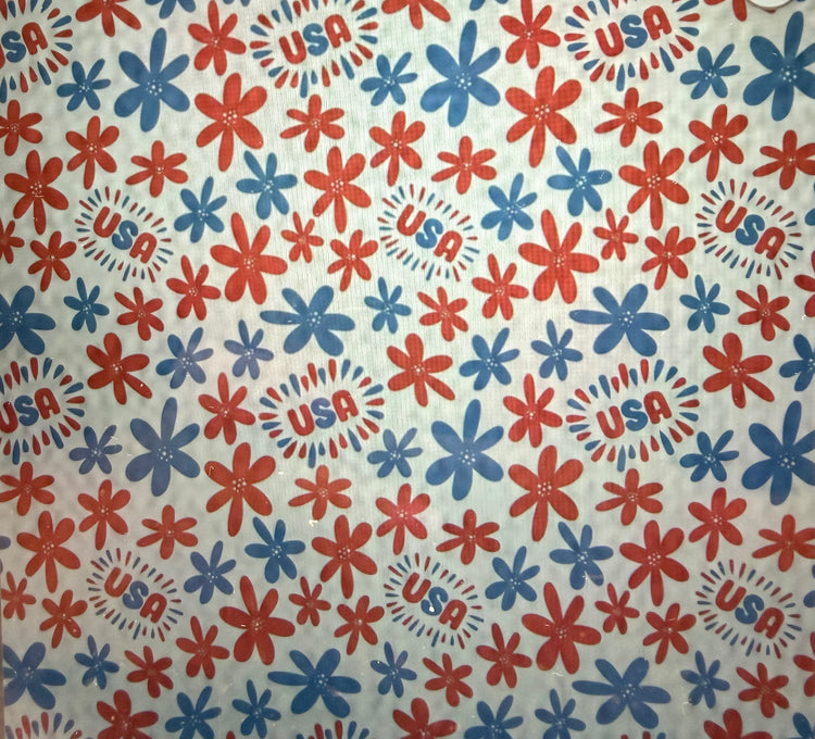 Red, White & Bloom Bows